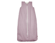 Lade das Bild in den Galerie-Viewer, Bio Babyschlafsack mit Jerseyfutter in altrosa