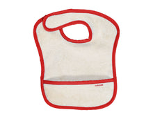 Lade das Bild in den Galerie-Viewer, Cotonea Bio Baby-Lätzchen Frottier in rot