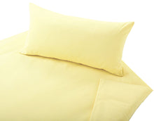 Lade das Bild in den Galerie-Viewer, Cotonea Bio Bettwäsche Chambray Pastellgelb