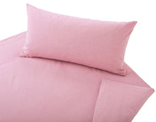 Lade das Bild in den Galerie-Viewer, Cotonea Bio Bettwäsche Chambray Pastellrosa