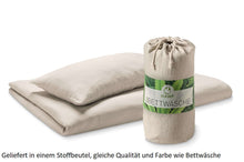 Lade das Bild in den Galerie-Viewer, Hanf Bettwaesche, mit Stoffbeutel, Dormiente