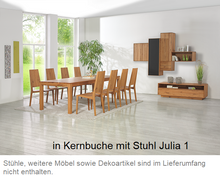 Lade das Bild in den Galerie-Viewer, Garnitur-Julia-Massivholztisch