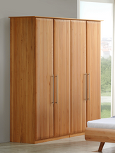 Lade das Bild in den Galerie-Viewer, Drehtuerenschrank Viala, Massivholz, Holzschmiede