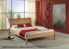Lade das Bild in den Galerie-Viewer, Massivholzbett selbst gestalten, Menuebeispiel