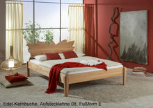 Lade das Bild in den Galerie-Viewer, Massivholzbett selbst gestalten, Menuebeispiel