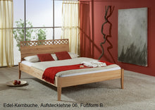 Lade das Bild in den Galerie-Viewer, Massivholzbett selbst gestalten, Menuebeispiel