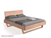 Lade das Bild in den Galerie-Viewer, Massivholzbett-Udana-Designbuche
