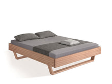 Lade das Bild in den Galerie-Viewer, Massivholzbett-Udana-Designbuche-ohneRueckenlehne