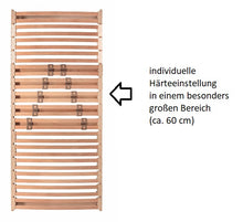 Lade das Bild in den Galerie-Viewer, Lattenrost, Massivholz, Federholzrahmen, XXL S, frontal, Dormiente