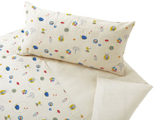 Lade das Bild in den Galerie-Viewer, Cotonea Bio Baumwoll-Satin Kinderbettwäsche Motiv Meister Hase