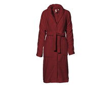 Lade das Bild in den Galerie-Viewer, Bademantel aus Bio Baumwolle, Frottier, bordeaux, Cotonea