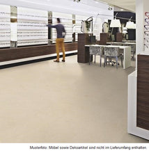 Lade das Bild in den Galerie-Viewer, Marmoleum Click Linoleum Cloudy Sand von Forbo Ambientefoto