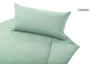 Lade das Bild in den Galerie-Viewer, Cotonea Bio Satin Bettwäsche Classic in celadon