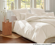 Lade das Bild in den Galerie-Viewer, Cotonea, Bio Bettwäsche, Satin, naturfarben, Ambiente