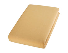Lade das Bild in den Galerie-Viewer, Cotonea, Bio Spannbettlaken hohe Matratze, Doppel-Jersey-Baumwolle, biscuit