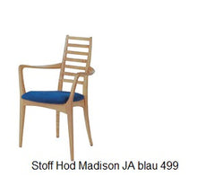 Lade das Bild in den Galerie-Viewer, Stuhl Julia, Massivholz, Kernbuche, Polster