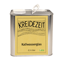 Lade das Bild in den Galerie-Viewer, Kreidezeit Kaliwasserglas, 2,5 l