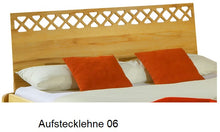 Lade das Bild in den Galerie-Viewer, Aufstecklehne 06 fuer Bett, massiv