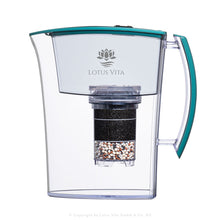 Lade das Bild in den Galerie-Viewer, natura-plus_lotus-filterkanne_tritan_tuerkis