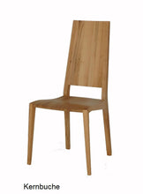 Lade das Bild in den Galerie-Viewer, Stuhl Julia 1, Massivholz, Kernbuche