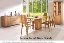 Lade das Bild in den Galerie-Viewer, Tisch-Grande-Stuhl-Julia-Massivholz-Kernbuche-Holzschmiede