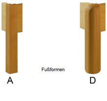 Lade das Bild in den Galerie-Viewer, Individuell gestaltbares Massivholzbett: NATURA 24