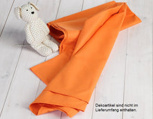 Lade das Bild in den Galerie-Viewer, Baby Tragetuch aus Bio Baumwolle in orange von Cotonea
