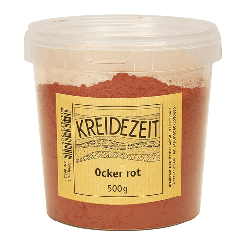 Kreidezeit-Pigment-Ockerrot-500g