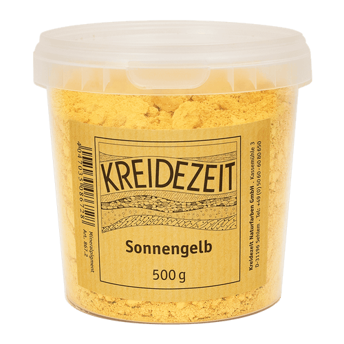 Kreidezeit-Pigment-Sonnengelb-500g
