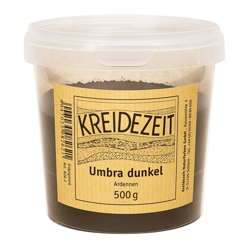 Kreidezeit-Pigment-Umbra-dunkel-ardennen