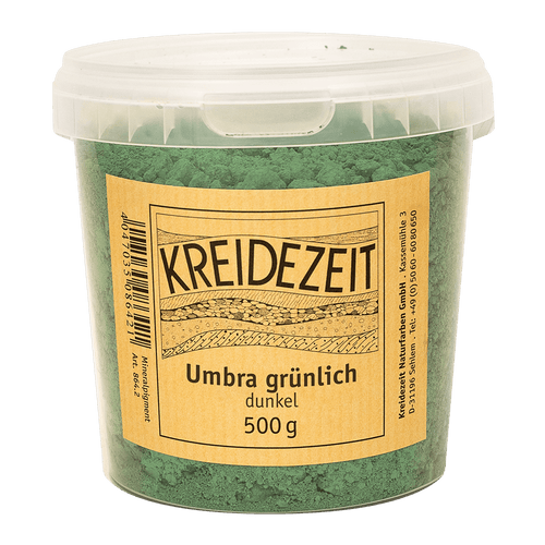 Kreidezeit-Pigment-Umbragruenlich-dunkel