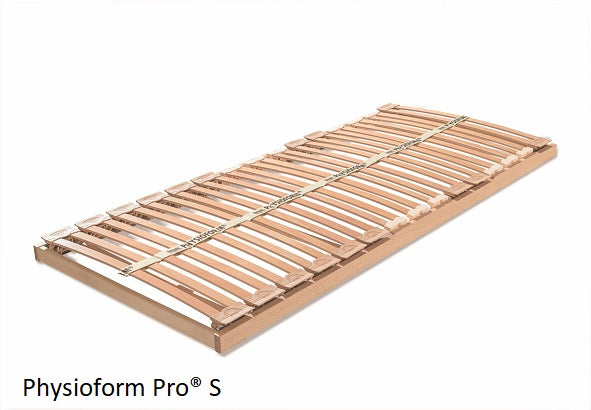 Lattenrost, Massivholz, Federholzrahmen, Physioform Pro S, diagonal, Dormiente