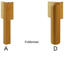 Lade das Bild in den Galerie-Viewer, Individuell gestaltbares Massivholzbett: NATURA 24
